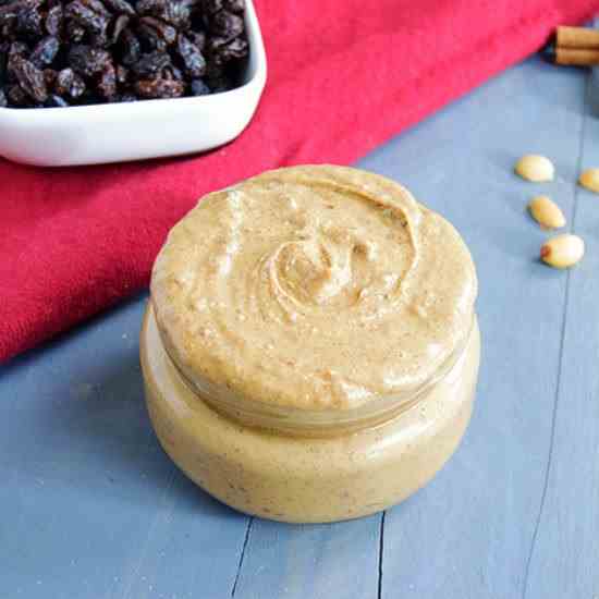 Cinnamon Raisin Peanut Butter