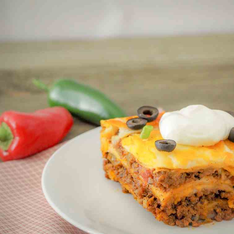 Extra Cheesy Taco Casserole