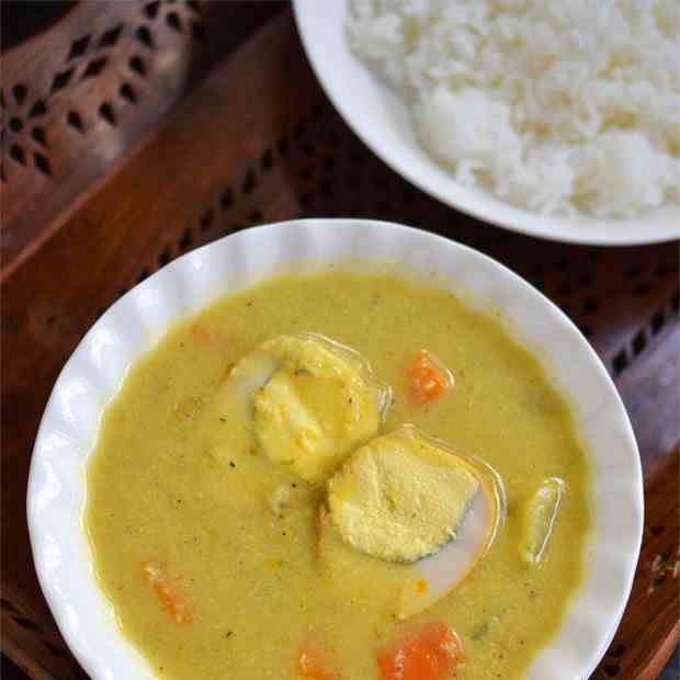 Egg Sothi | Egg Curry with Coconut 