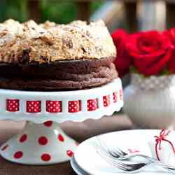 Chocolate and Hazelnut Meringue Cake