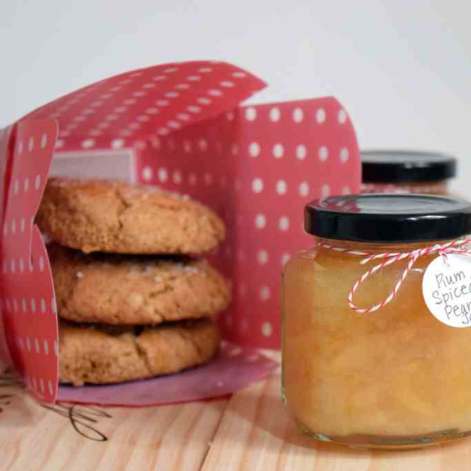 Rum Spiced Pear Jam