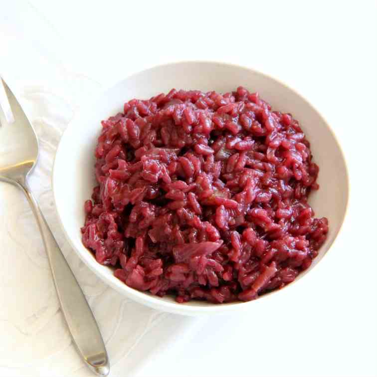 Red Wine Risotto