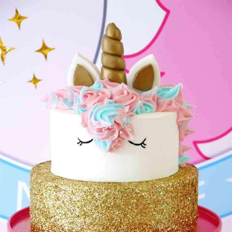 Unicorn Birthday Cake