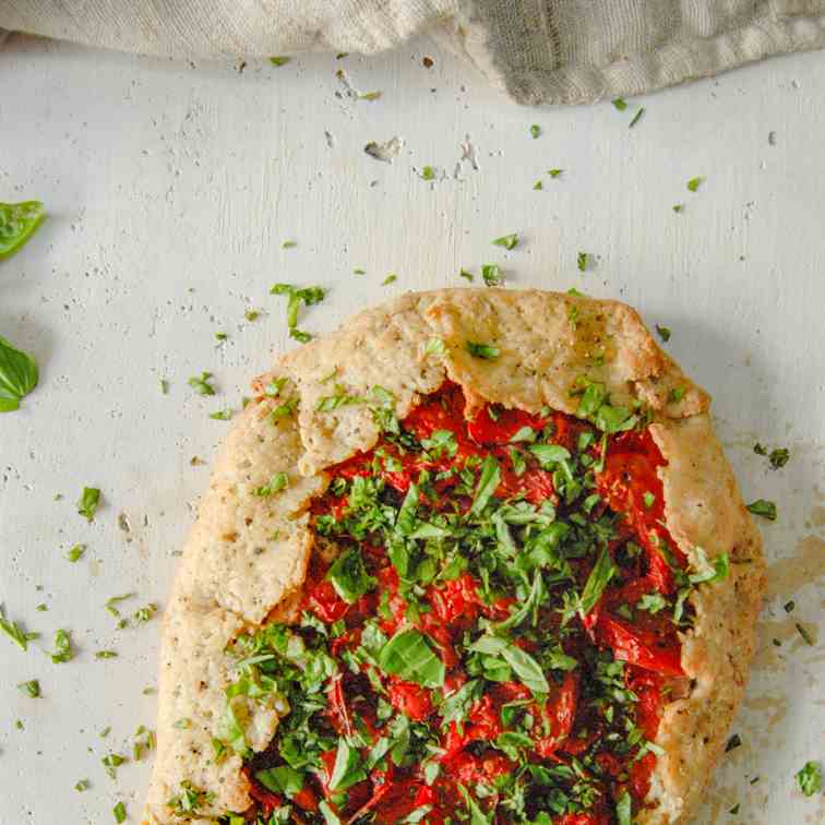 Vegan Tomato Galette