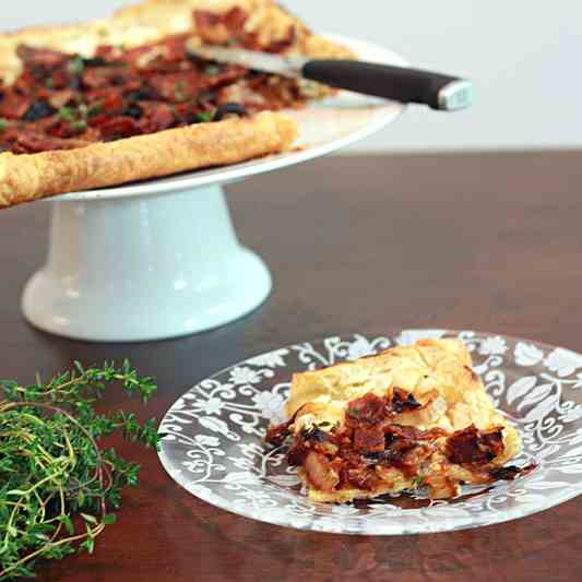 Honey-Roasted Onion Tart