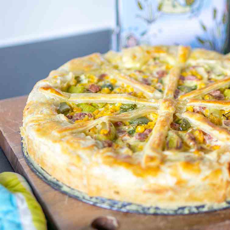 Vegetarian pot pie