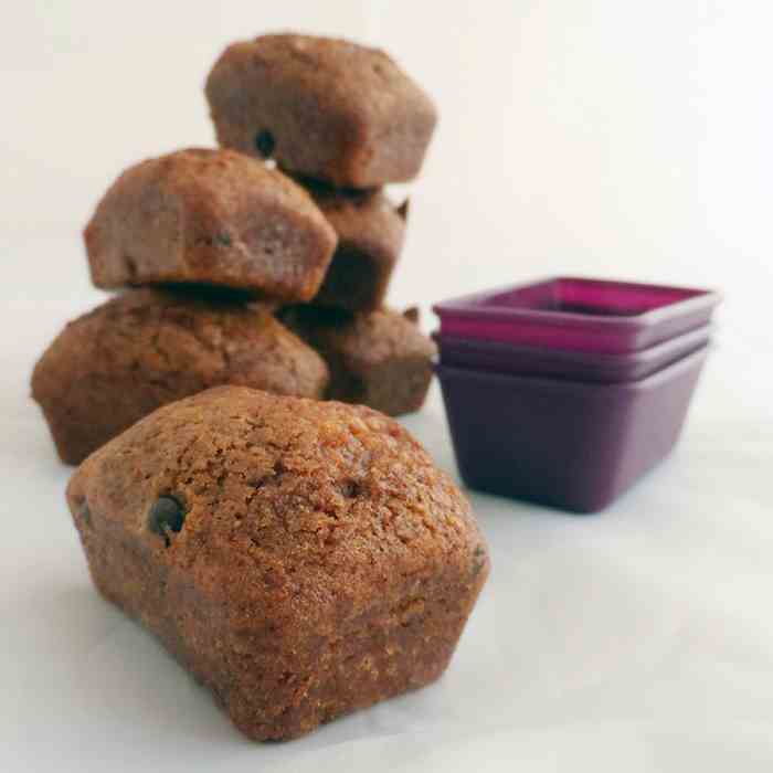 Mini Banana plumcake