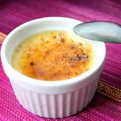 Chai Creme Brulee