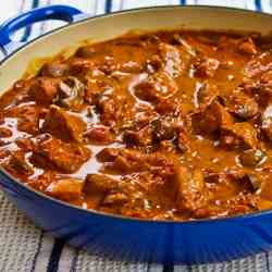 Pork with Paprika and Mushrooms