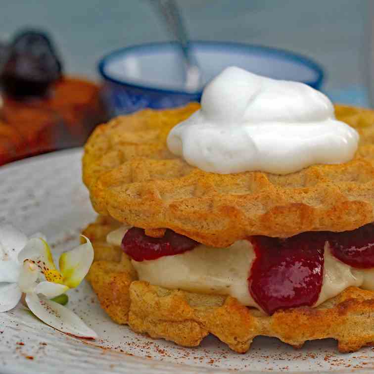 Banana Berry Ice Cream Sandwiches