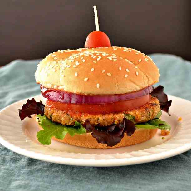 Chickpea Burger -Veg Burger 