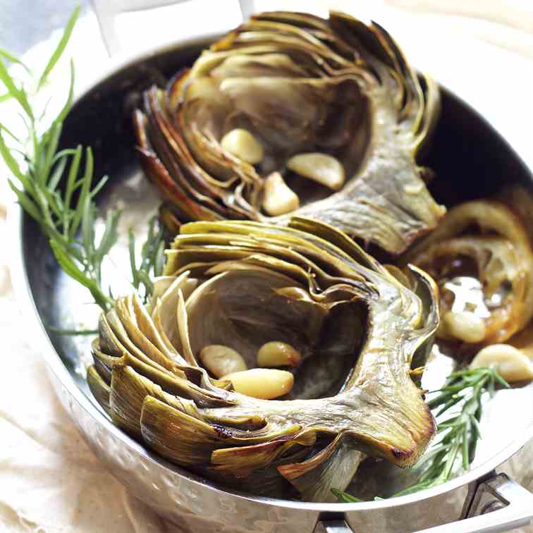 Roasted Artichokes