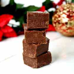 Healthy Holiday Fudge