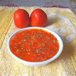 Onion tomato Chutney