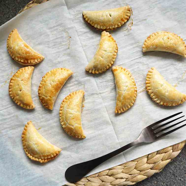 Pumpkin pasties (two ways!)