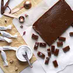 Rose Infused Caramels