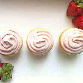 Strawberry Shortcake Cupcakes