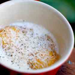 Creamy Parmesan Baked Eggs
