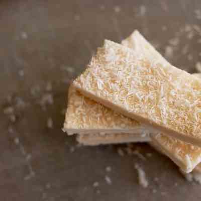 No Bake Coconut Bars