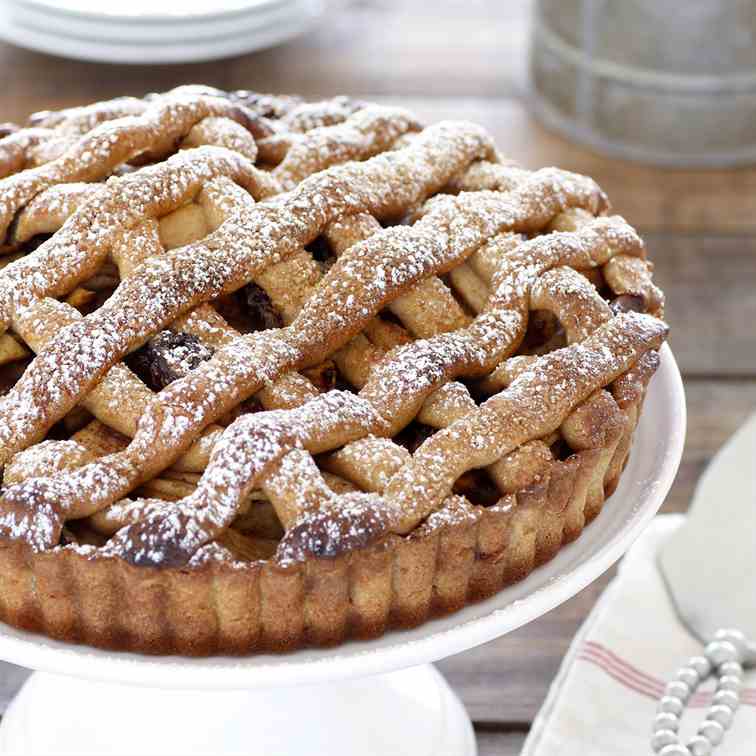 Apple Pie with Madjhul Dates