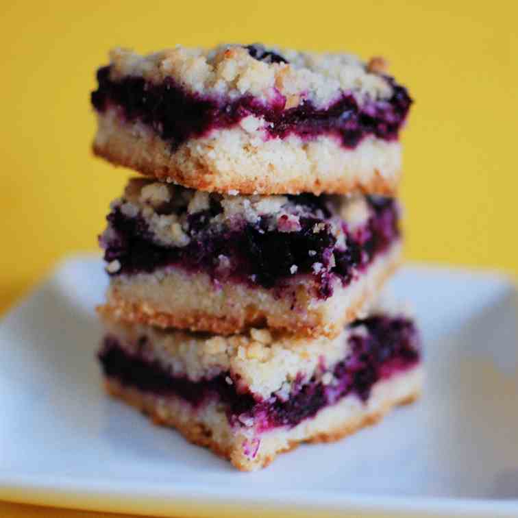 Blueberry Crumb Bars