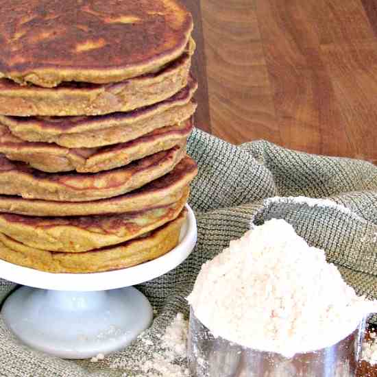 Coconut Flour Pumpkin Pancakes