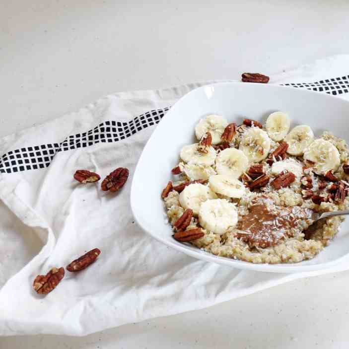 Nutty Coconut Quinoa