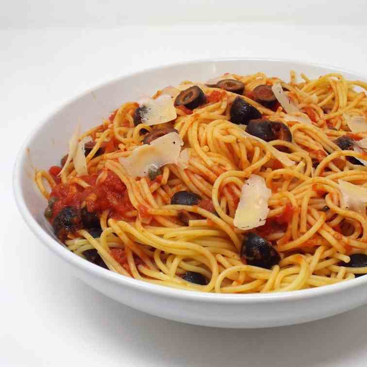 Spaghetti alla Puttanesca