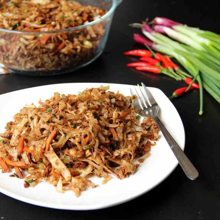 Vegetable Kottu