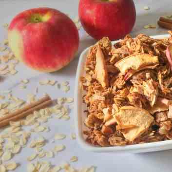 Apple Pie Chunky Granola Recipe