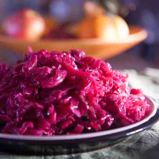 Red Cabbage Sauerkraut