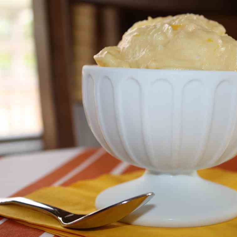 Mango Coconut Ice Cream