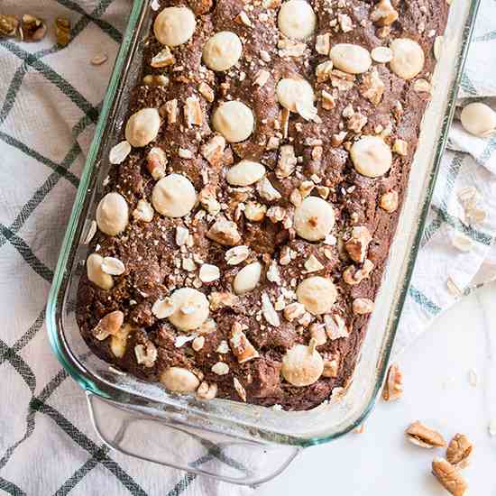 Whole Wheat Pumpkin Bread w-Cream Cheese