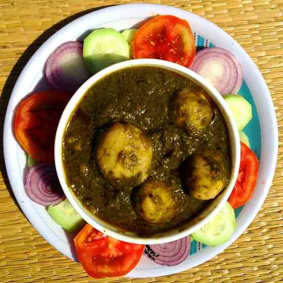 Aloo palak