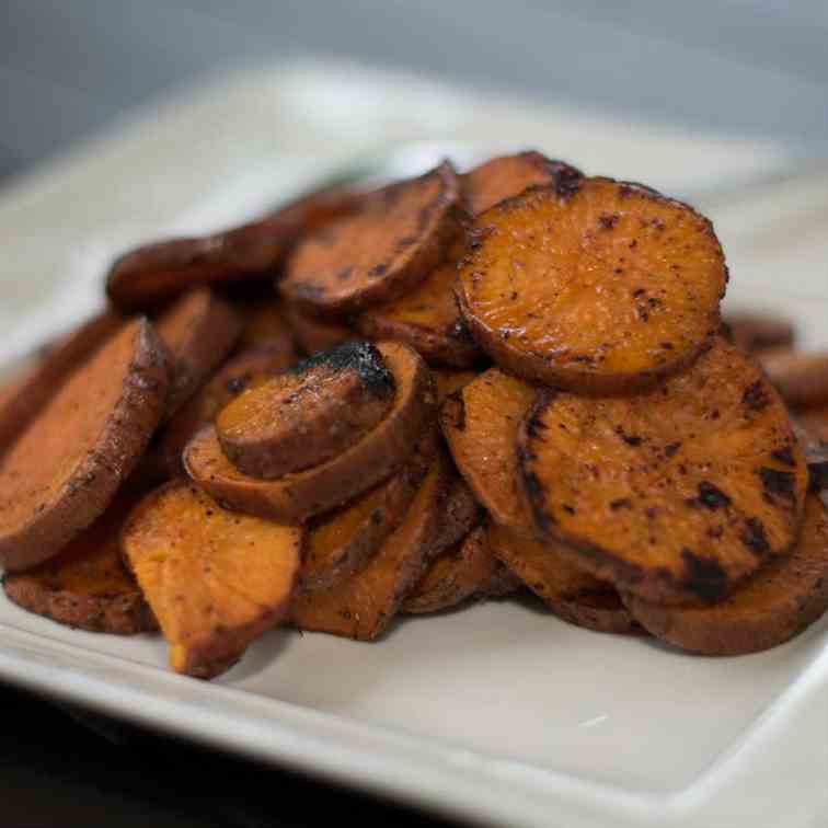 Grilled Sweet Potatoes