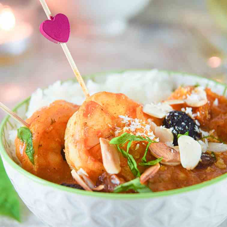 Electric Skillet Shrimp Curry