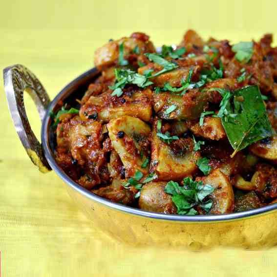 Yummy Mushroom Manchurian Recipe