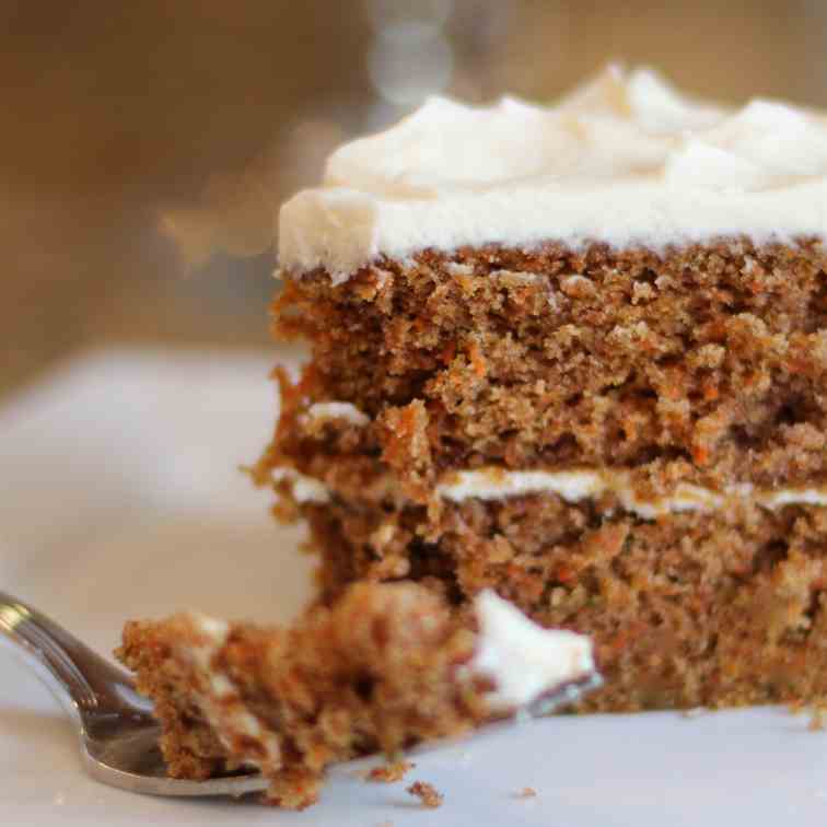 Carrot Cake with Cream Cheese Frosting