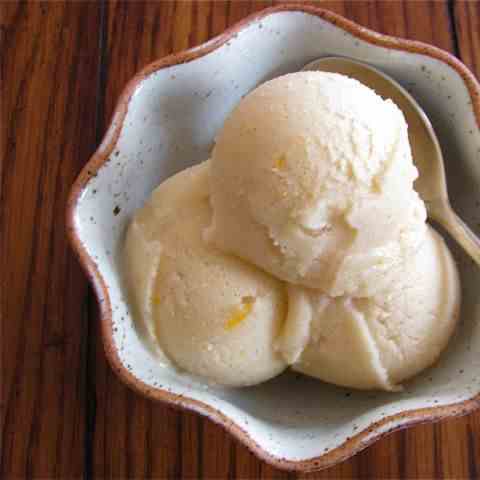 Orange Creamsicle Vegan Ice Cream