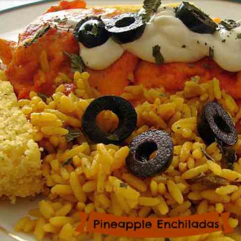 Pineapple Enchiladas