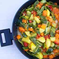 Verdure in Padella (Mixed Vegetables)