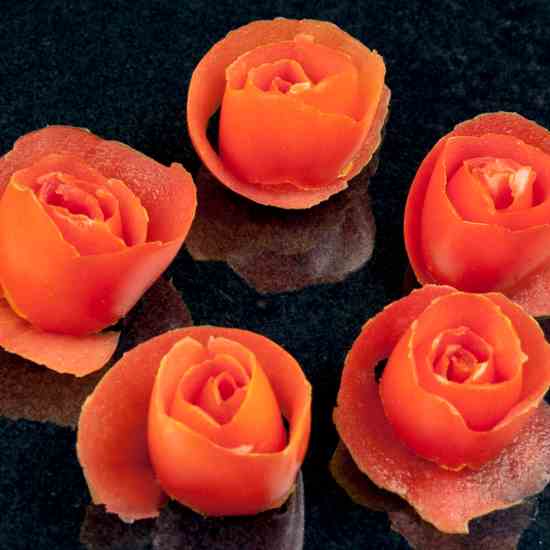 How to make Tomato Roses