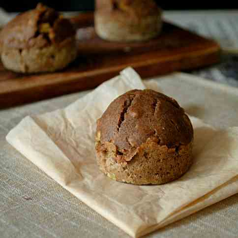 10 Minutes Cinnamon and Apple Mini Cakes