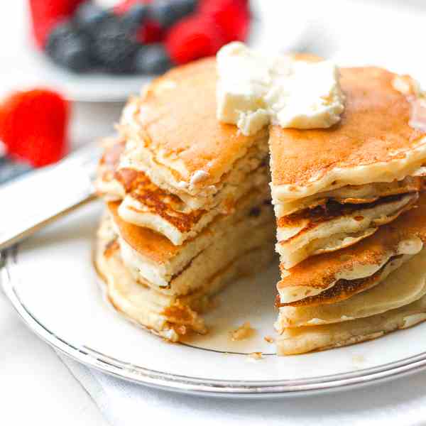 The Best Old Fashioned Pancakes