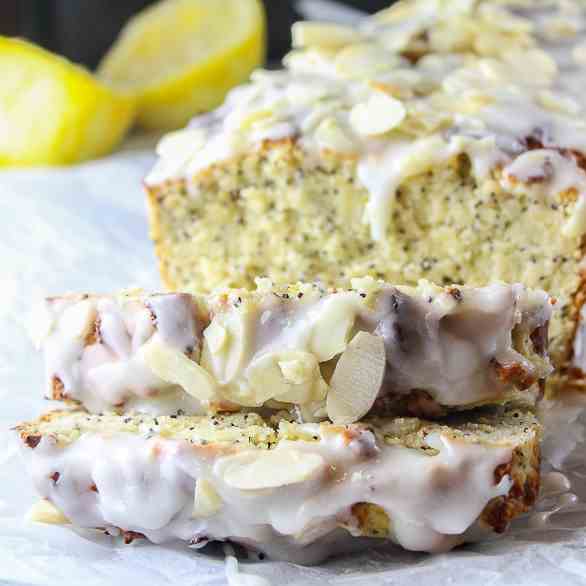 Almond Lemon Poppy Seed Loaf