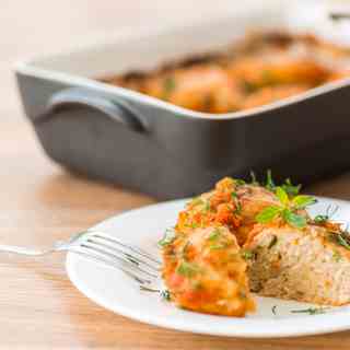 Baked Chicken Meatballs