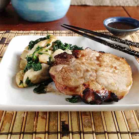 Orange-Ginger Pork Chops