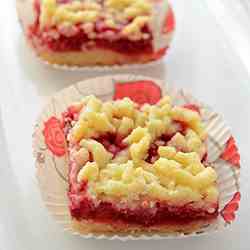 Raspberry Crumb Bars