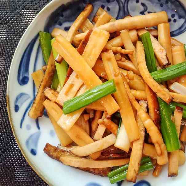 Tofu with Bamboo Shoots