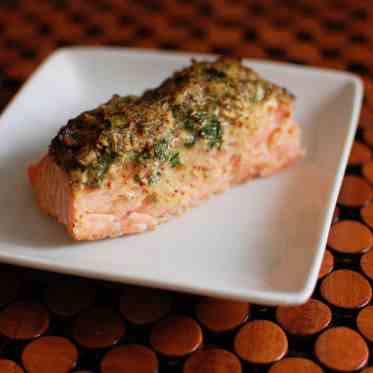 Herbed Mustard Salmon
